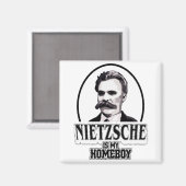 Aimant Nietzsche Est Mon Enfant (Recto/Verso)