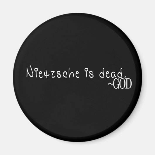 AIMANT NIETZSCHE EST MORT - DIEU (Devant)