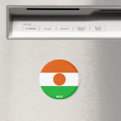 Aimant Niger Drapeau charmant patriotique (In Situ (Lave-vaisselle))
