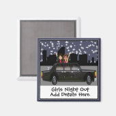 Aimant Night Out Filles (Recto/Verso)