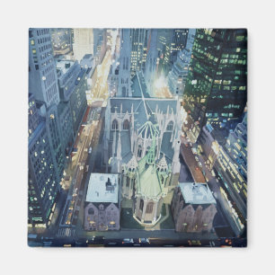 Aimant "Nightlights New York" Aquarelle Art