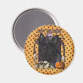 Aimant Nightmare d'Halloween - Cairn Terrier - Rosco (Recto/Verso)