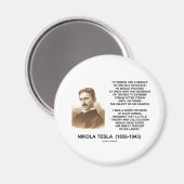 Aimant Nikola Tesla Edison Needle Haystack Theote (Recto/Verso)