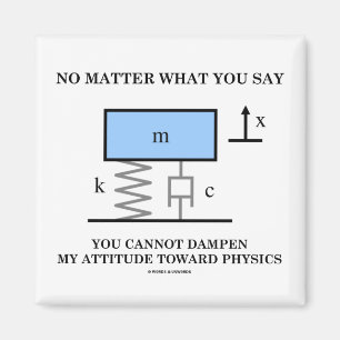 Aimant N'importe ce que vous dites vous ne pouvez pas