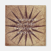 Aimant N'importe où avec vous vaut mieux que n'importe où (Devant)