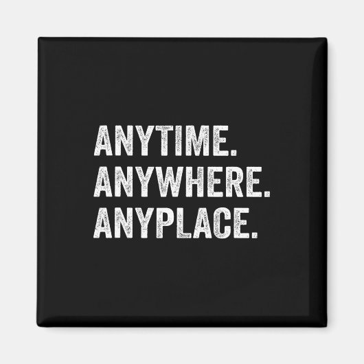 Aimant N'importe où Retro (Devant)