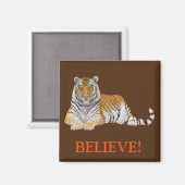 Aimant N'IMPORTE ! Tigre (Recto/Verso)