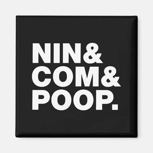 AIMANT NIN & COM & POOP. (Devant)