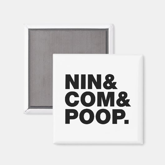 AIMANT NIN & COM & POOP. (Recto/Verso)