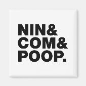 AIMANT NIN & COM & POOP. (Devant)