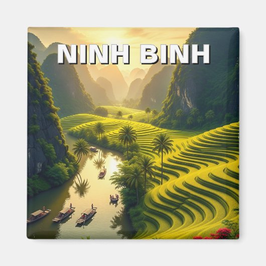 Aimant Ninh Binh Vietnam Travel (Devant)