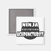 Aimant Ninja Acupuncturist (Recto/Verso)