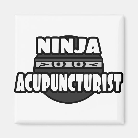 Aimant Ninja Acupuncturist (Devant)