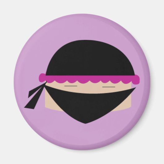 Aimant Ninja Cupcake (Devant)
