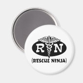 Aimant Ninja Nurse (Recto/Verso)