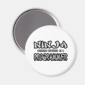 Aimant Ninja...Programmeur (Recto/Verso)