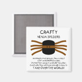 Aimant Ninja Spiders ! (Recto/Verso)