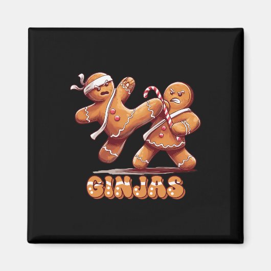 Aimant Ninjabread Man Gingerbread (Devant)
