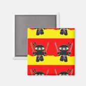 Aimant Ninjas en colère (Recto/Verso)