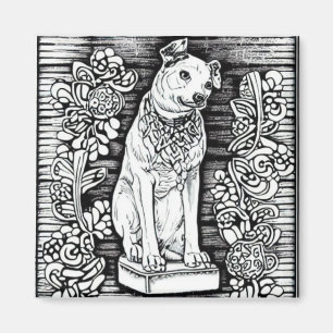 Aimant Nipper, Flore RCA Chien