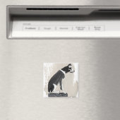 Aimant Nipper, RCA Chien Vue Côté (In Situ (Lave-vaisselle))