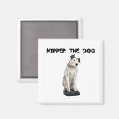 Aimant Nipper, Signature RCA Chien (Recto/Verso)