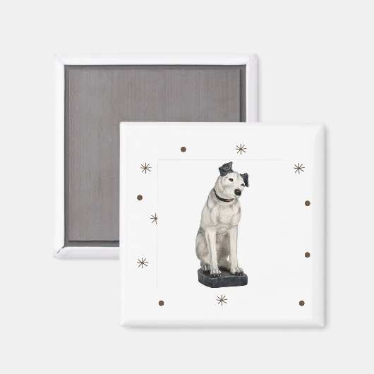 Aimant Nipper, Starry de chien RCA (Recto/Verso)