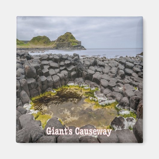 Aimant NIR005 GIANT CAUSEWAY, Irlande du Nord, Fridge Ma (Devant)