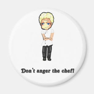Aimant N'irritez pas le chef !