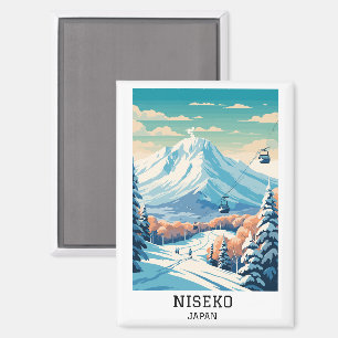 Aimant Niseko Japon Voyages hivernaux