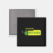 Aimant Nitrox propulsé par Plongée sous-marine en plongée (Recto/Verso)