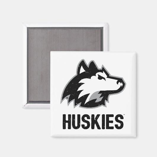 Aimant NIU Huskies en détresse (Recto/Verso)