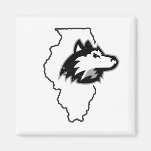 Aimant NIU Huskies State Love