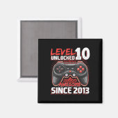 Aimant Niveau 10 Déverrouillé Awesome 2013 jeu vidéo 10th (Recto/Verso)