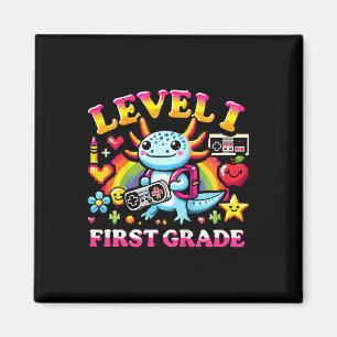 Aimant Niveau 1 Axolotl Joueur de Première Année Ck To
