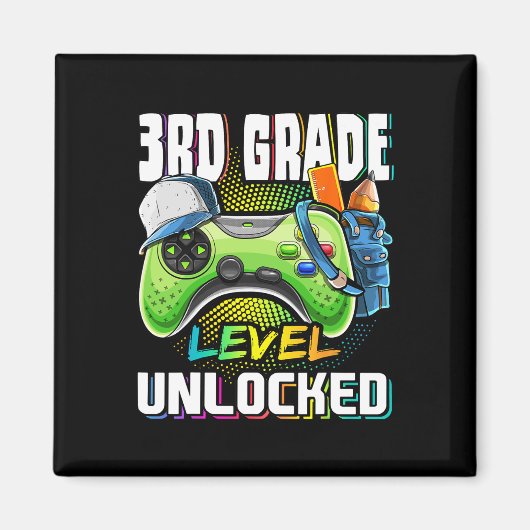 Aimant Niveau 3e année Débloqué Jeu vidéo Ck À l'école B (Devant)