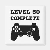 Aimant Niveau 50 achevé 50e anniversaire (Devant)