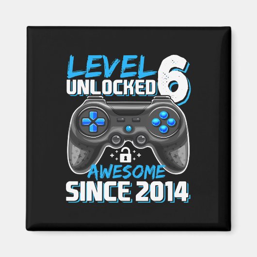 Aimant Niveau 6 Débloqué Incroyable Depuis 2014 Jeu Vidéo (Devant)