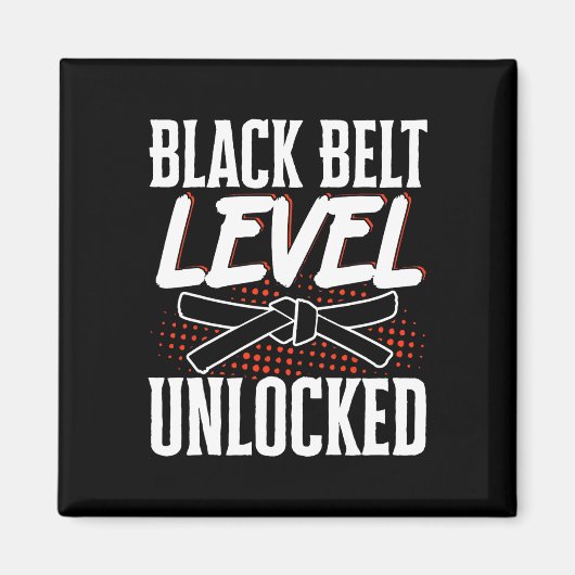 Aimant Niveau de ceinture noire déverrouillé 2 (Devant)