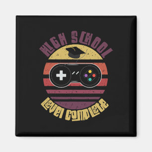Aimant Niveau Lycée Complet Drôle Gamer de Remise des Dip