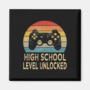 Aimant Niveau Lycée Débloqué Joueur de jeux vidéo Premier