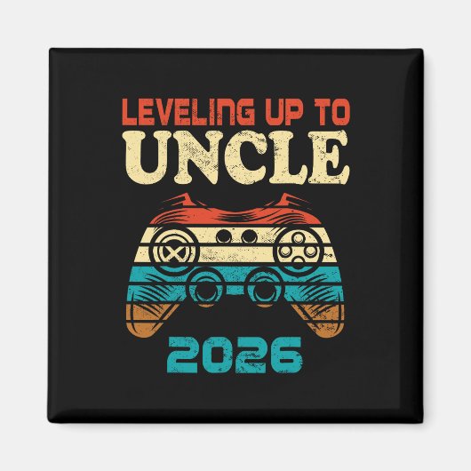 Aimant Niveau Rétro Passant à Oncle 2026 Annonce de Gross (Devant)