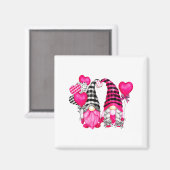 Aimant Nk Buffalo Plaid And Heart Balloons Valentines D  (Recto/Verso)