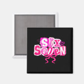 Aimant Nk Coquette Saint-Valentin Six Sept Arc 6 7 Mème F (Recto/Verso)