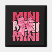 Aimant Nk Mini Coquette Bow Happy Valentine Day Mom Mot (Devant)