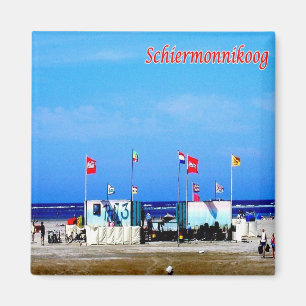 Aimant NL-Pays-Bas-Îles Frisiennes-Schiermonnikoog