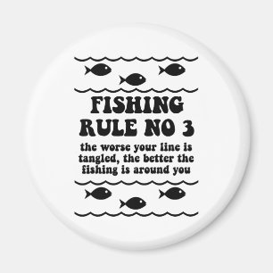 Aimant NO3 de règle de pêche