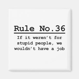Aimant No. 36 de règle