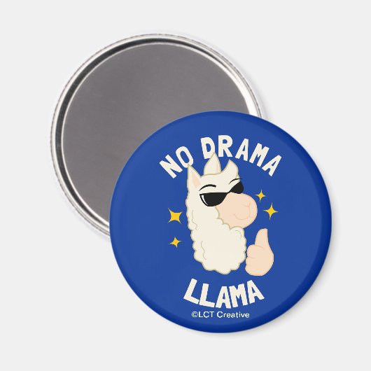 Aimant No Drama Llama (Recto/Verso)