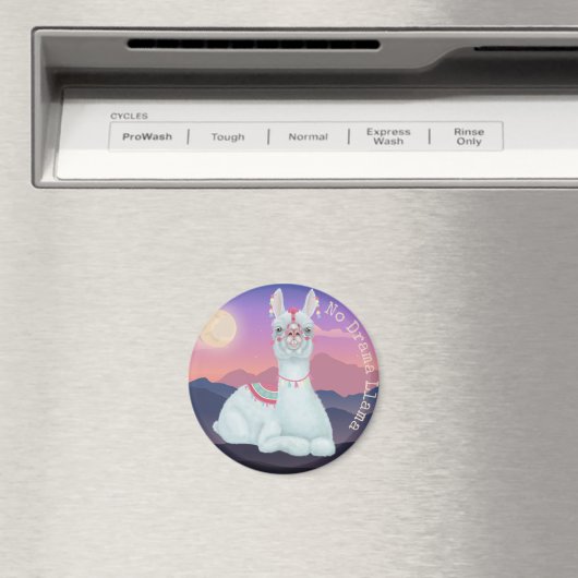 Aimant No Drama Llama (In Situ (Lave-vaisselle))